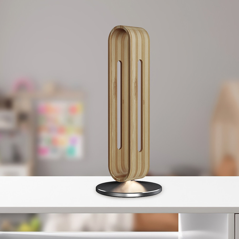 Headphone Stand Desk - Premium Bamboo Headset Storage Rack Over