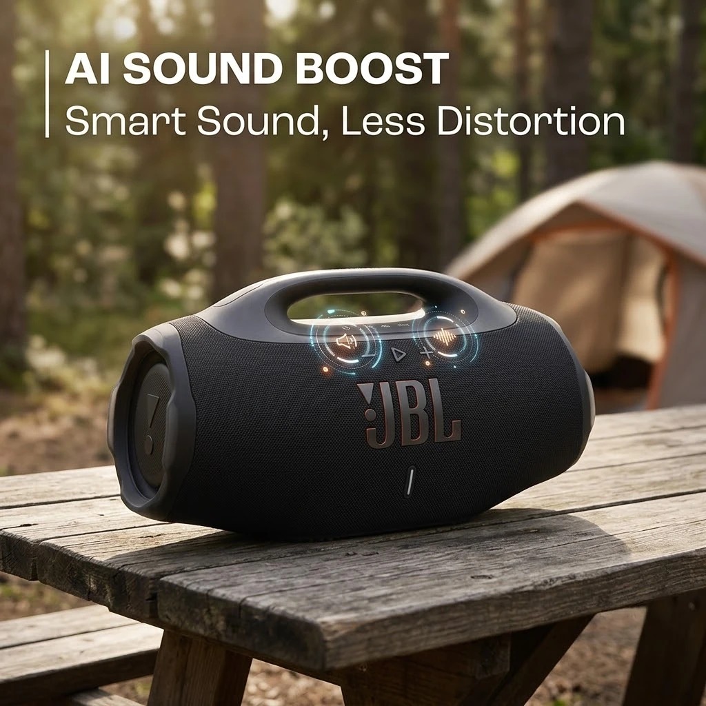 JBL BOOMBOX 4 Wireless Bluetoo - đánh giá và giá Jbl Speaker Go 4