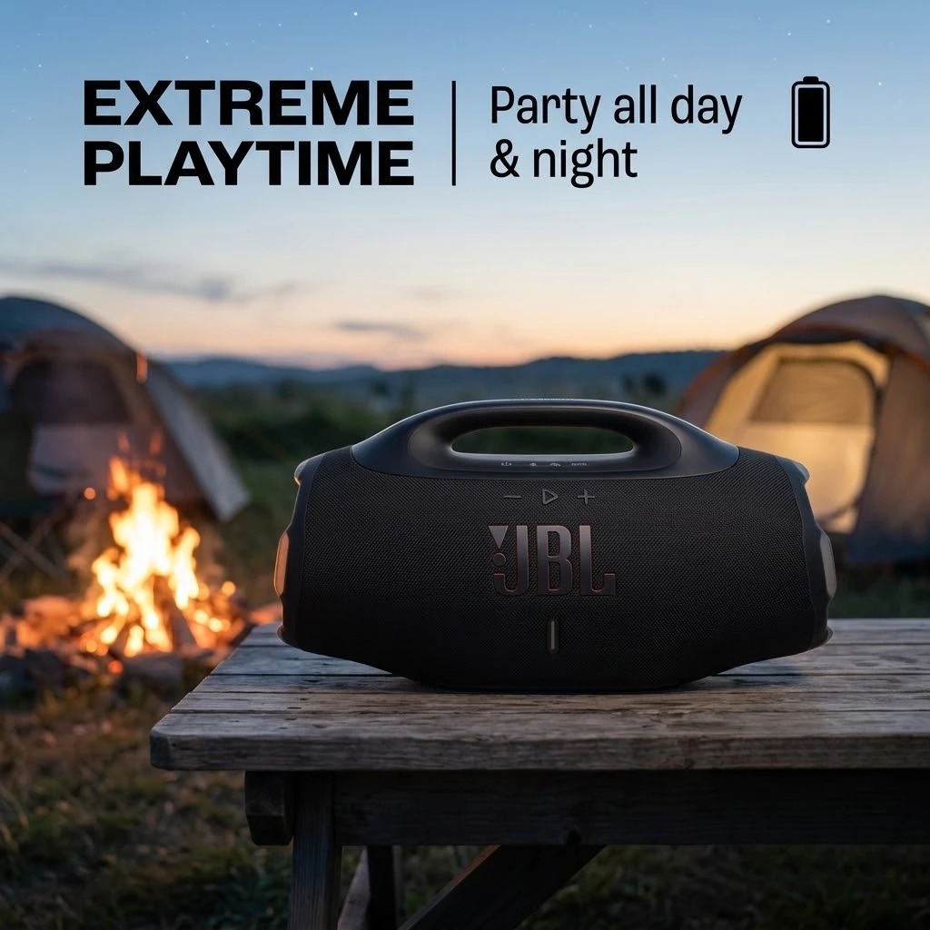 JBL BOOMBOX 4 Wireless Bluetoo - đánh giá và giá Jbl Speaker Go 4