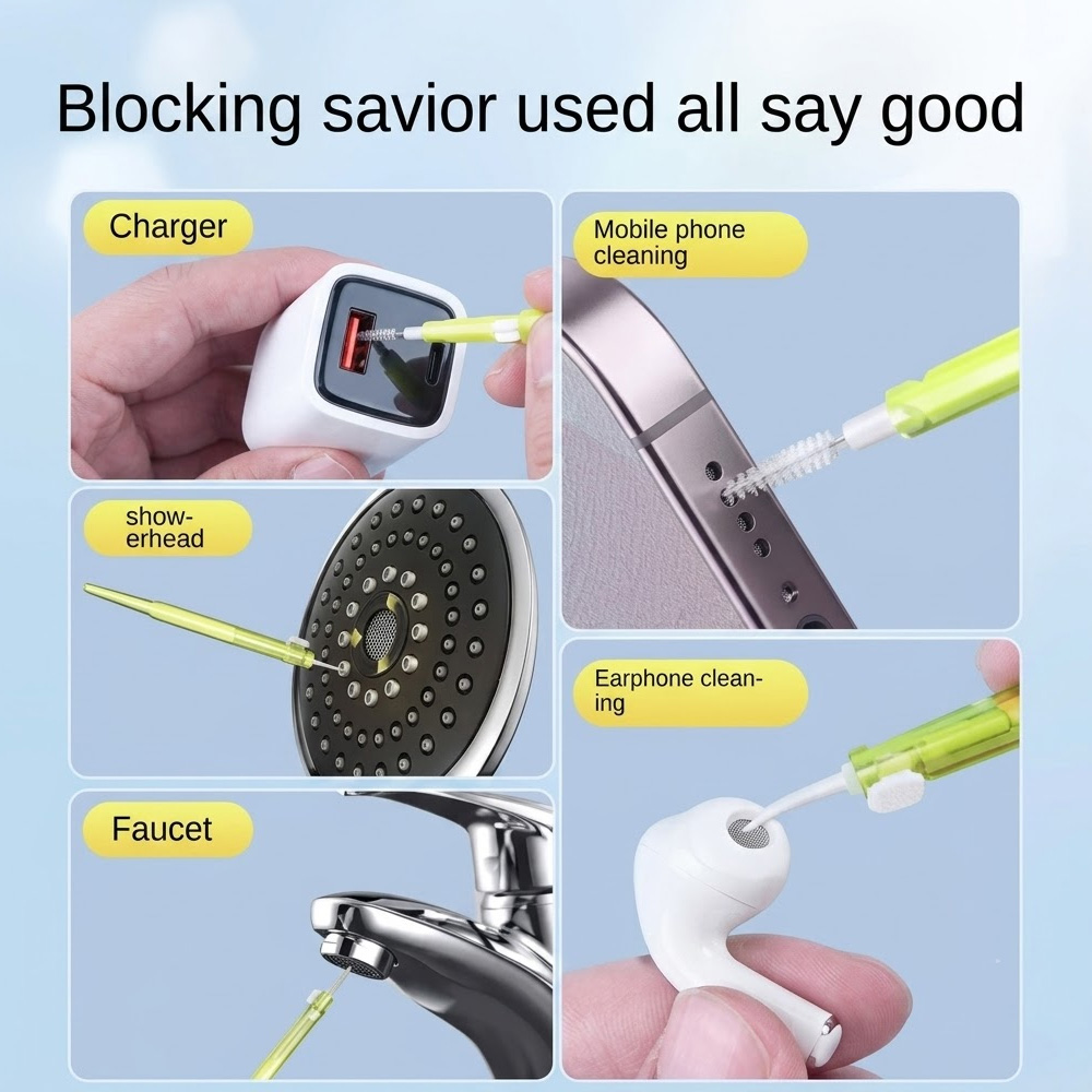 2-in-1 Retractable Phone Clean - đánh giá và giá Earbuds Charging Case