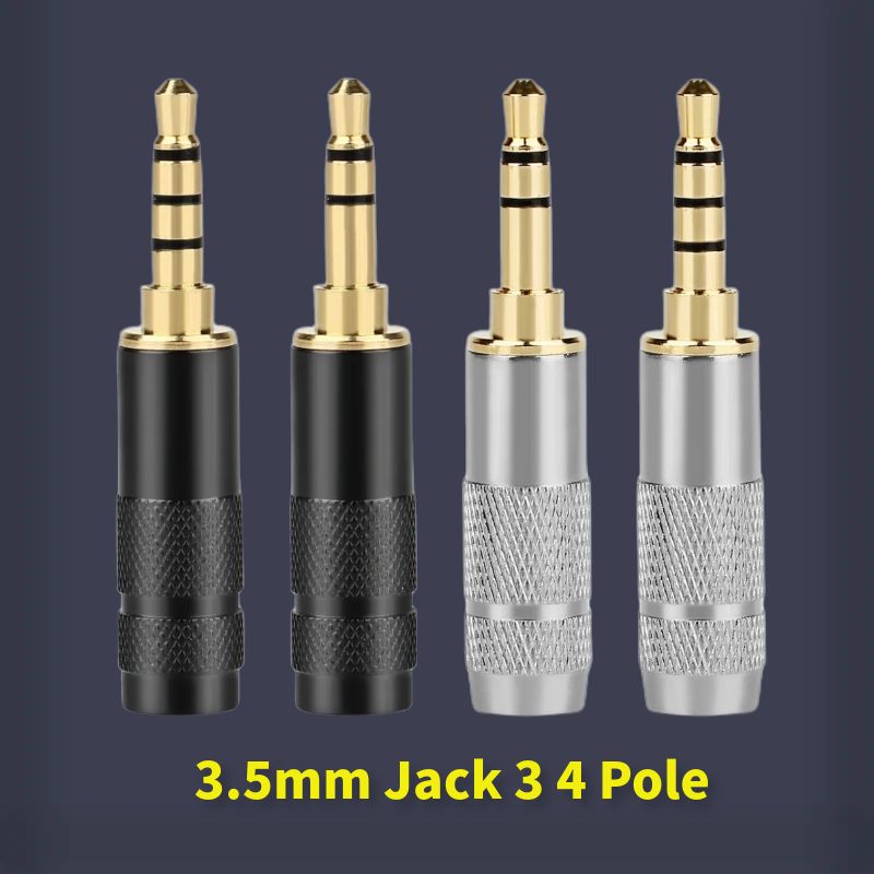DIY 3.5mm Jacks Audio Plug 3 4 - đánh giá và giá Cable Extension 3.5