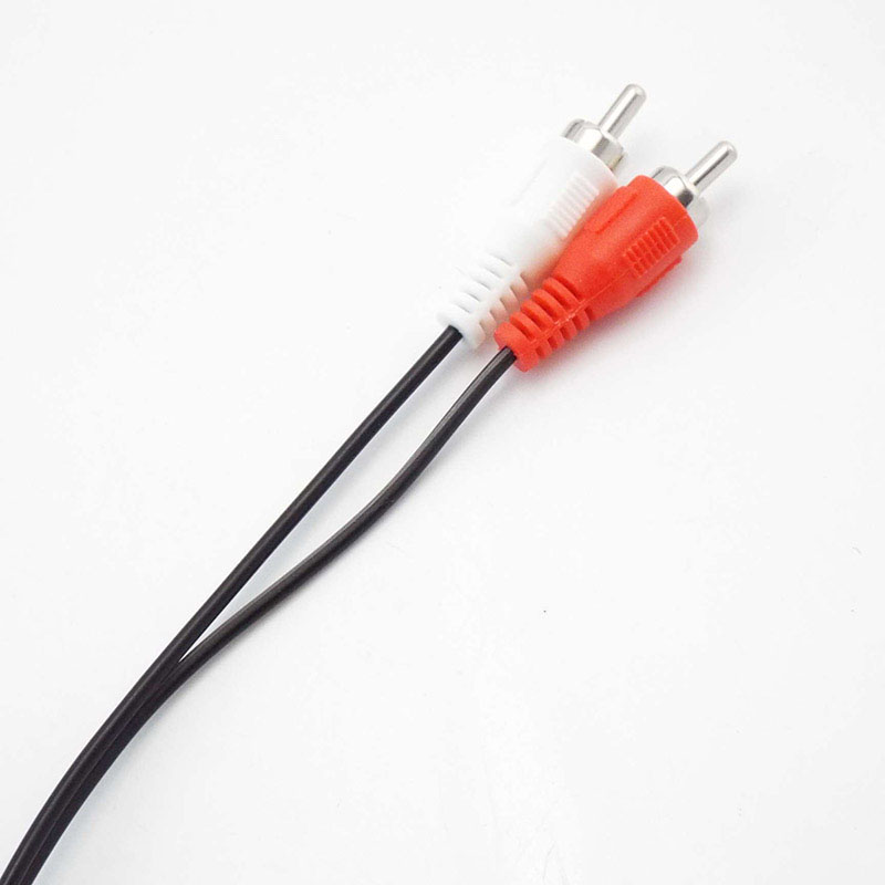 1m-5m Dual 2RCA 2 RCA Male to  - đánh giá và giá Audio Splitter Y