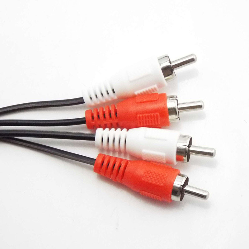 1m-5m Dual 2RCA 2 RCA Male to  - đánh giá và giá Audio Splitter Y