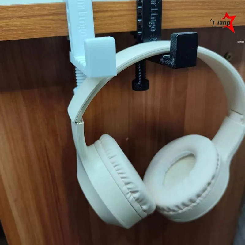 Rotatable Punch-free Desk Side - đánh giá và giá Headphone Stand Desk
